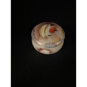 Vintage Miniature Hand Painted Enesco Trinket Box